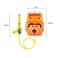 thumbnail image 2 of Oioii Backpack Water Gun - High-Capacity Outdoor Toy for Unlimited Summer Splash Fun(Orange), 2 of 9