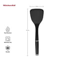 thumbnail image 2 of Turner KitchenAid Gourmet, nailon macizo, tamaño grande, negro mate, 2 of 4