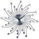 thumbnail image 2 of Reloj de pared con tachuelas de diamantes - Reloj de pared de cristal 3D con esfera artística e ACTIVE Biensenido a ACTIVE, 2 of 5