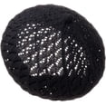 thumbnail image 2 of YooGuoGuo Summer Beret Hats for Women Fashionable French Style Beanie Hat Ladies Girls Crochet Cutout Knit Painters Cap, 2 of 4