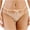 Beige, variant on Bigersell Women's Underwear Cotton Clearance Breathable Underwear Women Boy Shorts Panty Style P-1488 Cotton Plus Size Panties Cotton Thong Briefs Mid Waist Women's Bikini Panties White M