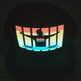 thumbnail image 5 of Luminous Anti-UV Hat Voice Control Hip Hop LED Baseball Sport Cap for Bar Sport Night Running Daily Life Concert Music Lover, 5 of 5