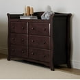 thumbnail image 6 of Storkcraft Avalon 6 Drawer Classic Double Dresser Espresso, 6 of 14