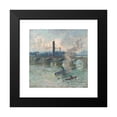 thumbnail image 2 of Emile Claus 15x15 Black Modern Framed Museum Art Print Titled - Mist, Steam and Smoke on the Thames (1916), 2 of 5