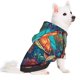 thumbnail image 2 of Balery Sea Turtle in Coral Sudadera con Capucha para Perros Pequeños – Ropa para Mascotas, Disfraz para Perros y Gatos, Ideal para Fiestas y Cosplay-X-Large, 2 of 7