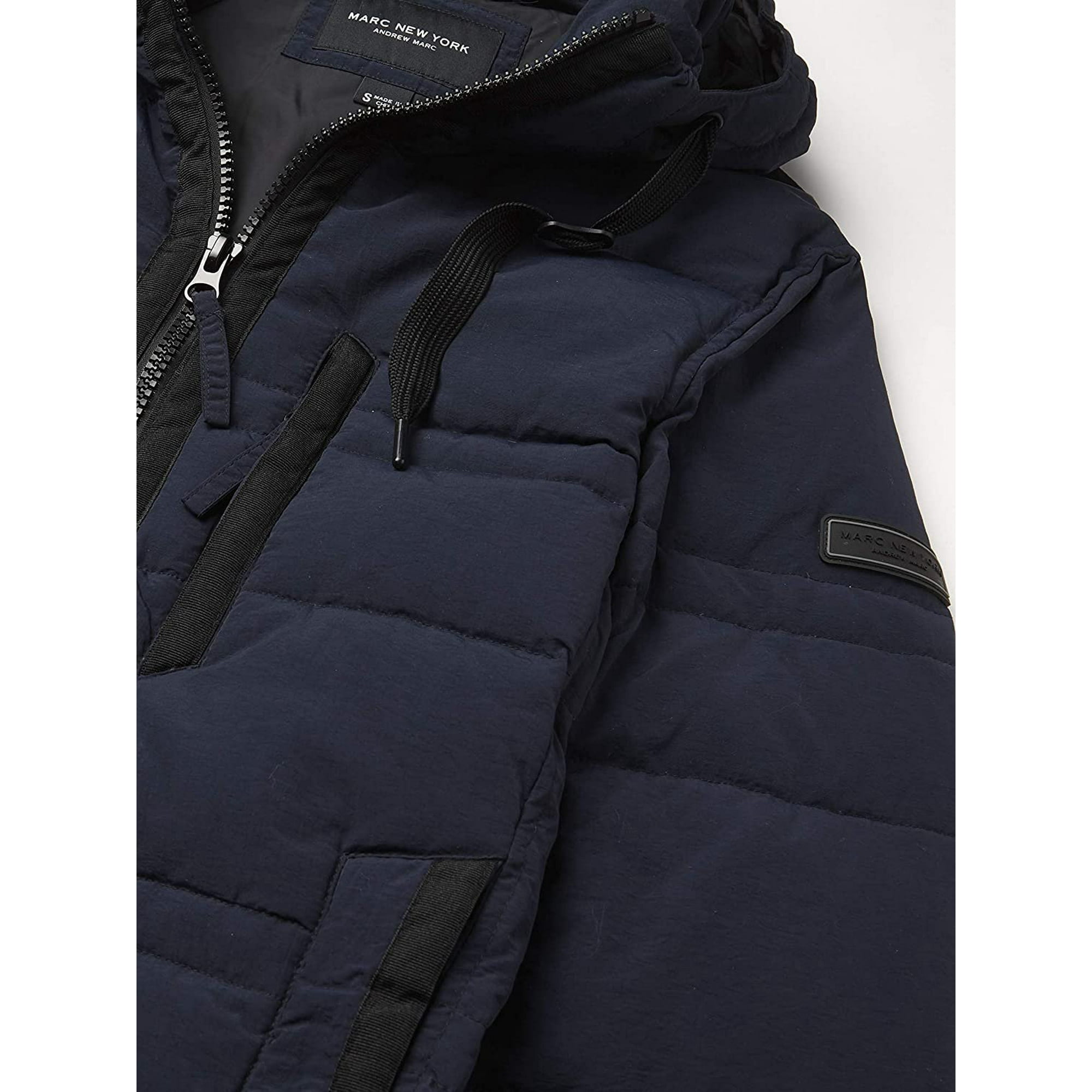 Andrew Marc Men s Huxley Down Filled Jacket Ink Size M