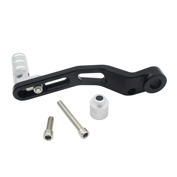 Palanca de cambios de repuesto directa. Palanca de pedal de motocicleta de alta calidad y resistente al desgaste. plata