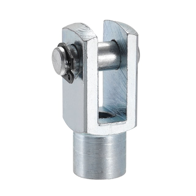 Unique Bargains Alloy 42mm Length M8x1.25 Female Thread Cylinder Clevis Y Connector