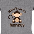 thumbnail image 3 of Inktastic Nana's Little Monkey Boys or Girls Baby Bodysuit, 3 of 4