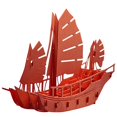 thumbnail image 1 of Recortes troquelados WZWHXJHJH para hacer tarjetas (barco de vela), 1 of 7