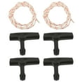 2 Sets Garage Emergency Pull Ropes Release Pull Ropes Pull Cords and