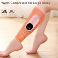 thumbnail image 4 of Rechargeable Leg Massager, Easy Using 360 degrees Celsius overage ABS Cordless Calf Massager Smart Timing Function  for Office, 4 of 8
