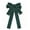 Green-GN, variant on JJV Christmas Bow for Wreath 7x5 Inch Vintage Wreath Bow Christmas Tree Topper Ornament Bow for Home Outdoor Indoor Party