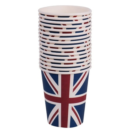 

VerPetridure 16 Paper Cups with Union Jack and Union Jack Themed Paper Cups 16 Paper Cups with Union Jack and Union Jack Themed Paper Cupsparty Cutlery Set Themed Paper Cups 16 Pack 16 Cups