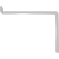 thumbnail image 4 of Ekena Millwork 2"W x 8"D x 6 3/4"H Steel Truss Shelf Bracket, White Primer, 4 of 11