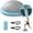 Blue, variant on 3-In-1 Balance Ball Trainer 18'' Lightweight Yoga Stability Ball With Foot Pump & Bands Design, Supports 300 Lbs, For Home Workouts & Therapy ​ Pink