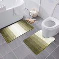 thumbnail image 2 of Juego de ALFOMBRILLAS de baño SÚPER SUAVES 2 piezas Shaofei doradas, 2 of 5