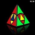 thumbnail image 4 of Amyove 2 X 2 Magic Cube Pyramid Shape Stress Reliever Toy for Kids Adults, 4 of 5