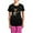 With Pink Pant, variant on CafePress - Cartoon Cats Women's Dark Pajamas - Women's Short Sleeve Print T-Shirt and Pants Dark Cotton Pajama Set