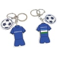 thumbnail image 1 of Yanonmyfd2026 World Cup Soccer Keychain - World Cup Pride Accessory, Football Fan Gift & Souvenir (2PCS),Uzbekistan, 1 of 48