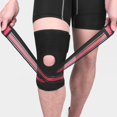 thumbnail image 3 of PENGXIANG 1PC Adjustable Bi-Directional Stabilizers Straps Knee Brace Support Relieves ACL LCL MCL Meniscus Tear Arthritis Tendonitis Pain, 3 of 14