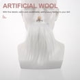 thumbnail image 4 of EeaseMX 12 juegos de barbas de gnomo precortadas para disfraz, de piel sintética, con cuentas de madera., 4 of 7