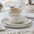 thumbnail image 2 of Casafina Ceramic Stoneware 11'' Dinner Plate - Pacifica Collection, Vanilla Microwave & Dishwasher Safe Dinnerware Food Safe Glazing Restaurant Quality Tableware, 2 of 3
