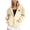 Beige, variant on Women's Hoodie Zip-Up Pink Sunflower Bow Graphic Hooded Sweatshirt Drop Shoulder Long Sleeve Streetwear Casual Pullover Top