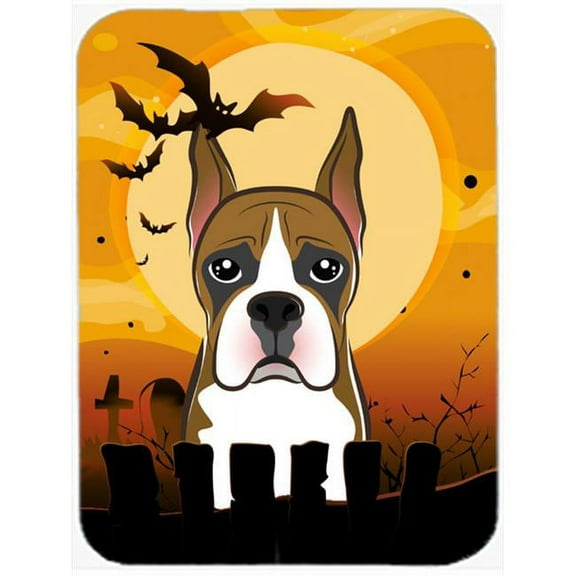 Halloween Boxer Mouse Pad, Hot Pad & Trivet