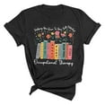 thumbnail image 3 of UANWENN T-Shirt Décontracté à Manches Courtes Col Rond Imprimé Confortable et Élégant pour Usage Quotidien Vêtements de Course d'Été pour Femmes, 3 of 3