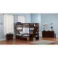 thumbnail image 3 of Leo & Lacey Twin Over Twin Staircase Storage Bunk Bed, 3 of 4