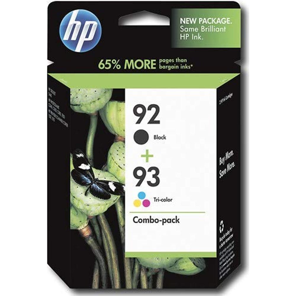 No 92 93 Genuine Ink Cart Combo Pk Retail Pkg