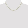 thumbnail image 2 of 10K Yellow Gold chain Spiga (Wheat) Flat 16 in 1 mm, 2 of 5