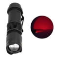 thumbnail image 1 of Nimomo Linterna Impermeable LED Linterna 1 Modo retráctil Mini Linterna Bolsillo lámpara de Mano para Caza Apicultura(Rojo), 1 of 14