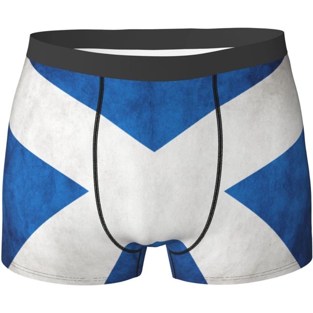 SEVEBJ Spanish Flag Welcome Men'S Breathable Boxer Briefs Soft Shorts Comfortable Underwear