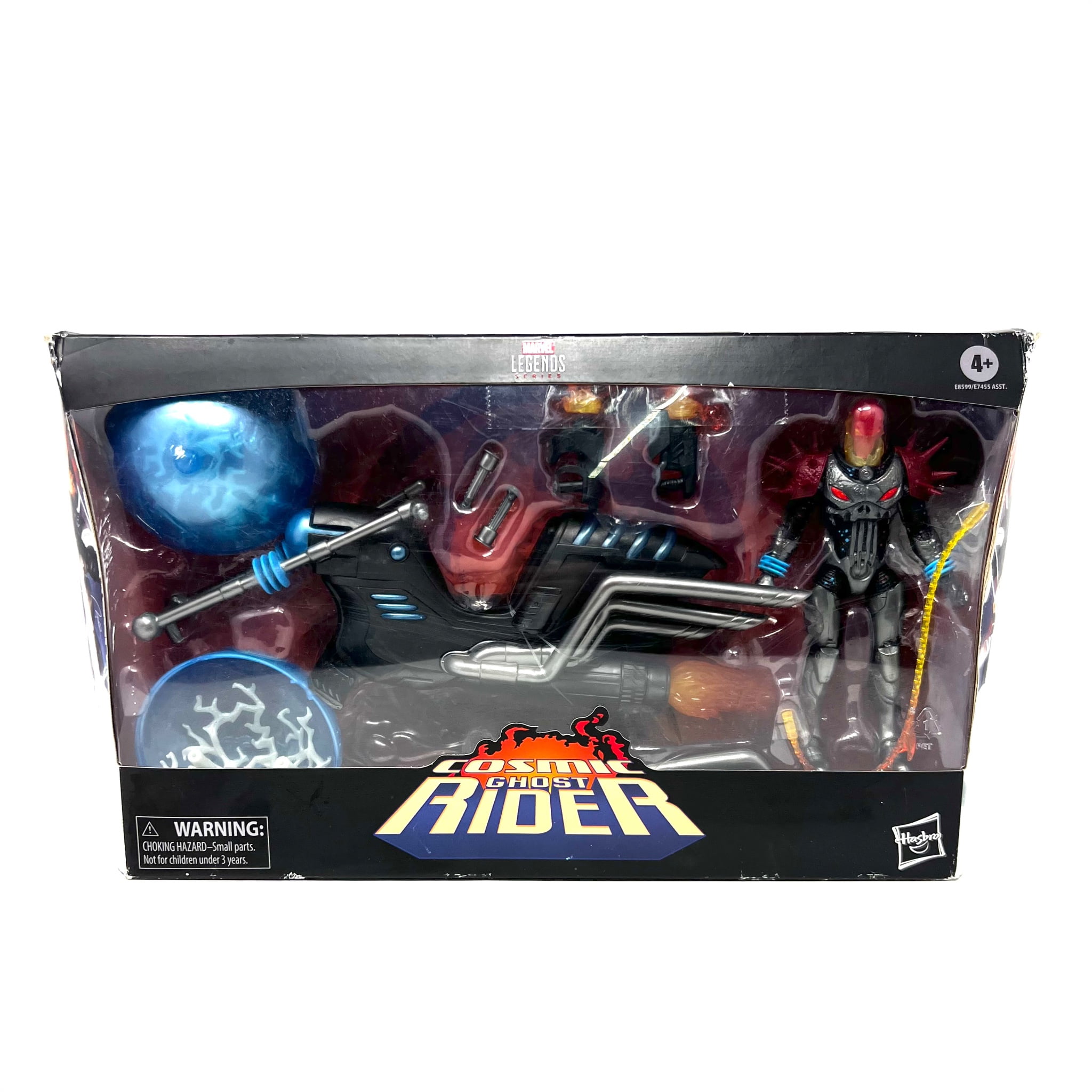 Marvel Legends Cosmic Ghost Rider Action Figure Package Has Wear