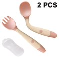 thumbnail image 1 of Baby Utensils Spoons Forks With Travel Safe Case For Babies, 1 of 4