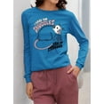 thumbnail image 3 of Women's Fun Sayings Tee Long Sleeve Women's, 3 of 4
