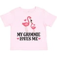 thumbnail image 3 of Inktastic Grammie Loves Me Girl Flamingo Girls Toddler T-Shirt, 3 of 5