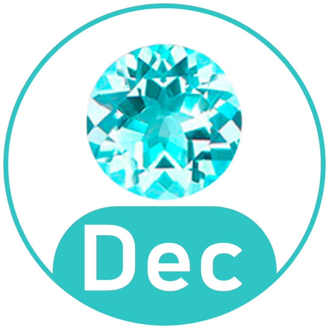 12 - December - Blue Topaz