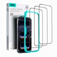 thumbnail image 1 of Protector de pantalla ESR para iPhone 17/16 Pro [9H] [Cobertura total], 1 of 7
