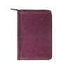 Scully Italian Leather Zip Weekly Planner Assorted Colors