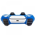 thumbnail image 3 of Silicone Skin Cover Protector Case For PlayStation 5 DualSense Wireless Controller With 6 Black Thumb Grip Caps, Anti-Slip Silicone Soft Rubber Case Protector For PS5 Blue, 3 of 6