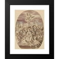 thumbnail image 2 of Niklaus Bock 19x24 Black Modern Framed Museum Art Print Titled - The Birth of Christ (Adoration of the Child by the Angel) (1619), 2 of 5