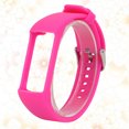 thumbnail image 4 of 1 pieza de correa de reloj inteligente de silicona de repuesto para pulsera inteligente compatible con Polar A360 / A370 (Rosy), 4 of 5