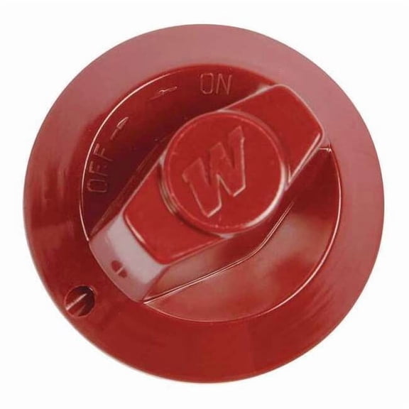 Vulcan Hart Knob,Control Red-W/Set Scr. 00-719255-00012