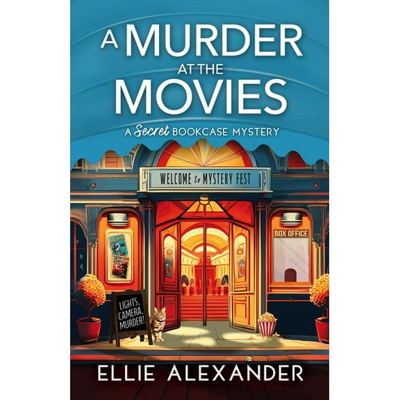 A Secret Bookcase Mystery A Murder at the Movies, Book 2, (Paperback)