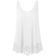 thumbnail image 1 of HSHDLDF Plus Size Swing Lace Flowy Tank Top for Women, 1 of 4