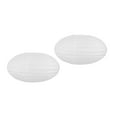 thumbnail image 1 of 2 faroles de papel blancos de 15,75 pulgadas para decoración de bodas, lámparas chinas para Halloween 40cmx20cm, 1 of 9