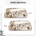thumbnail image 3 of Goofa Western Desert Cowboys Pattern Leather Pencil Case, Pencil Pouch, Pencil Bag, Pen Case, Pen Pouch, Pen Bag, Pencil Pouches, Pencil Bags,College Pencil Case, 3 of 7